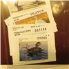 Image 2 : Complete Set of Missouri Waterfowl Stamps 1982-1996 Issues, MO4-18, unsigned Mint Condition as sold 