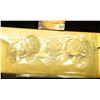 Image 1 : Group of (5) Gem BU 1968 "Voyageur" Dollar Coins in original Royal Canadian Mint cellophane and hold