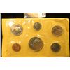 Image 2 : 1870-1970 Royal Canadian Mint Set with Manitoba Commemorative Dollar. In original cellophane and gov