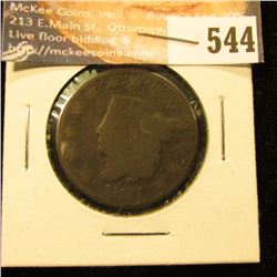 1827 U.S. Large Cent, AG.