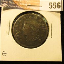 1835 Head of 34 U.S. Large Cent. Good.