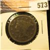 Image 1 : 1844 U.S. Large Cent, G.