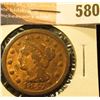 Image 1 : 1847 U.S. Large Cent, Fine.