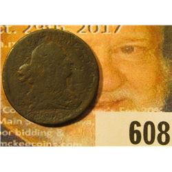 1807 U.S. Half Cent, Fine, pitted.