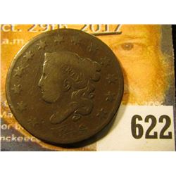 1819 U.S. Large Cent, VG, scratches.