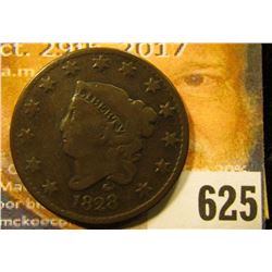 1828 U.S. Large Cent, Fine