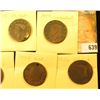 Image 3 : (7) U.S. Large Cents 1818-1826 with Various wear and damages.