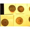 Image 2 : (7) U.S. Large Cents 1826-1840 with Various wear and damages.
