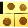 Image 5 : (7) U.S. Large Cents 1846-1850 with Various wear and damages.