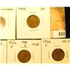 Image 3 : 1909 VDB, EF, 09 UNC, 10, EF, 12D VG, 13D VG, 22D G and 26S VG-F Lincoln Cents.