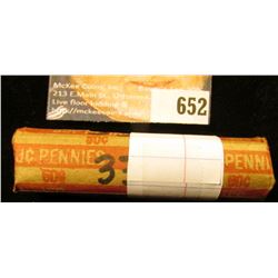 Roll (50) 1933 D Lincoln Cents.