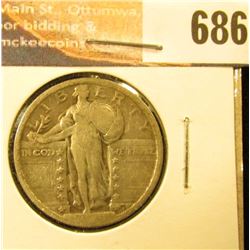 1919  Standing Liberty Quarter Fine.