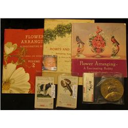 Coca-Cola 1940-42 soft bound books Volume I, II, & III "Flower Arranging A Fascinating Hobby" by Lau