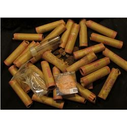 (30) Rolls of old U.S. Wheat Cents, which I did not have time to check for dates or counts.