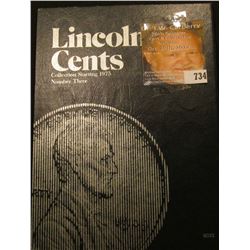 1975-2005 partial Lincoln Cent Set in a blue Whitman folder. Many BU coins.