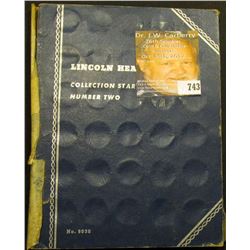 1941-66 partial Lincoln Cent Set in a blue Whitman folder.