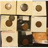 Image 1 : 1900-08 (all inclusive) Set of U.S. Indian Head Cents grading up to EF. (9 pcs.).