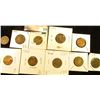 Image 1 : (10) Indian Head Cents, most in holders. All dating 1881-1899, various grades.