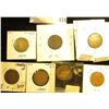 Image 3 : 1859 G, 1873 Fine, 1881 G, 1883 G, 1886 G+, 1907 G, & 1909 EF Indian Head Cents.
