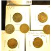 Image 2 : (10) Indian Head Cents, dating 1883-1897, all different dates, various grades.