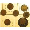 Image 6 : (10) Indian Head Cents, dating 1883-1897, all different dates, various grades.