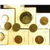 Image 3 : 1883 (holed), 87, 89, 90, 91, 92, 93, 95, 96 (holed), 97, 98, 99, & 1900 Indian Head cents. All aver