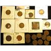 Image 1 : (20) various grade Indian Head Cents dating before 1900, some duplicate dates, all average circulate