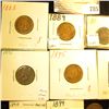 Image 2 : (20) various grade Indian Head Cents dating before 1900, some duplicate dates, all average circulate