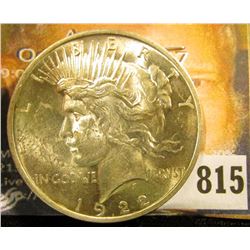 1922 P U.S. Peace Silver Dollar, BU.