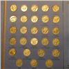 Image 4 : 1916-45 Nearly complete Set of Mercury Dimes in a blue Whitman folder. Missing only the 1916 D, S, 2