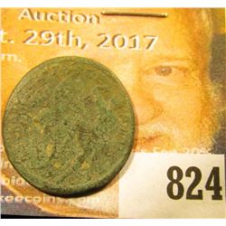 Roman Copper Coin most likely of Constantius. A.D. 337-361.