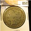 Image 1 : 1893 P U.S. Morgan Silver Dollar, VG. Two dimples on the obverse. Key date.