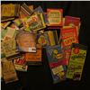 Image 3 : Nice collection of Old Match Book Advertising Covers.