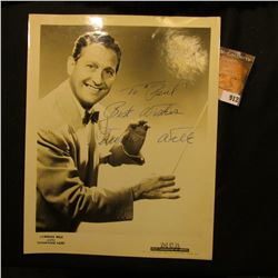 8" x 10" Studio Photo personally autographed "To "Paul" Best Wishes Lawrence Welk".
