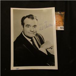 5" x 7" black & white photo autographed "Always Red Skelton".