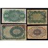 Image 2 : Lot of (4) Fractional Currency Notes