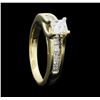 Image 4 : 14KT Yellow Gold 1.11ctw. Diamond Wedding Ring