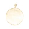 Image 2 : 14KT Yellow Gold 0.40ctw Ruby and Sapphire Disc Pendant