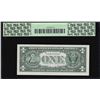 Image 2 : 1969D $1 Federal Reserve ERROR Note Shifted Overprint PCGS Gem New 65PPQ