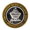 Image 2 : .999 Silver Stratosphere Las Vegas, NV $10 Casino Limited Edition Gaming Token