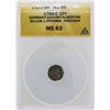 Image 1 : 1765-C Germany Pfennig Dresden Coin ANACS MS63