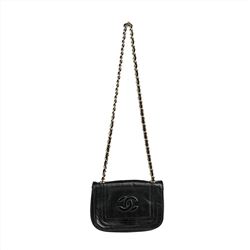 Chanel Black Leather Crossbody Bag