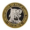 Image 1 : .999 Silver Excalibur Las Vegas Nevada $10 Casino Limited Edition Gaming Token