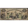 Image 1 : 1860's $5 Washington County Bank Obsolete Note