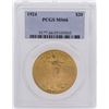 Image 1 : 1924 $20 Saint Gaudens Double Eagle Gold Coin PCGS MS66