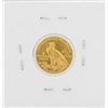 Image 2 : 1910 $2 1/2 Indian Head Quarter Eagle Gold Coin