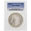 Image 1 : 1882-S $1 Morgan Silver Dollar Coin PCGS MS63