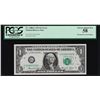 Image 1 : 1974 $1 Federal Reserve Note Mismatched Serial Number ERROR PCGS Choice AU58