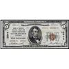 Image 1 : 1929 $5 Bank of America San Francisco CH# 13044 National Currency Note
