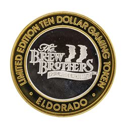 .999 Silver El Dorado Hotel & Casino Reno, Nevada $10 Limited Edition Gaming Tok